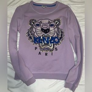 Kenzo purple tiger sweater